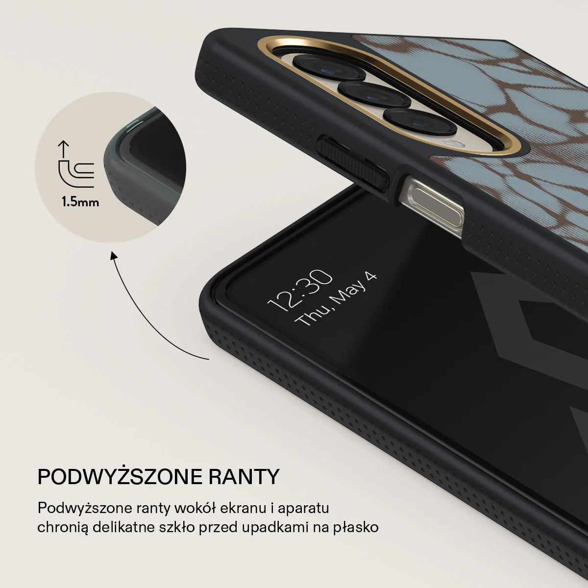 Distorsion - Samsung Galaxy Z Fold 4 Etui - Image 9