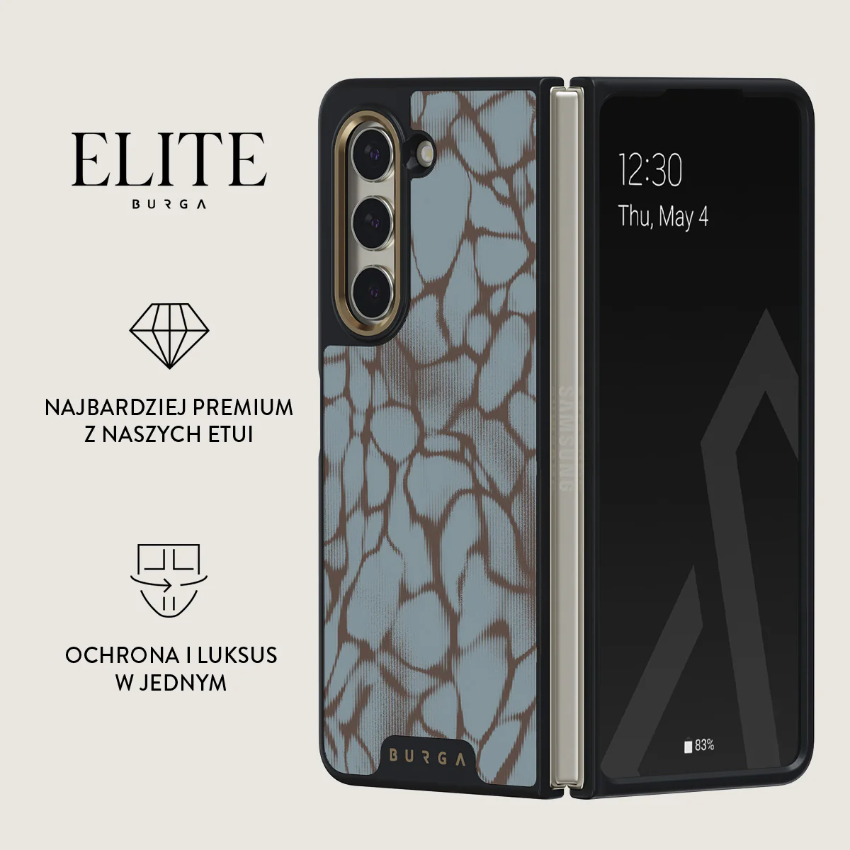 Distorsion - Samsung Galaxy Z Fold 5 Etui - Image 9