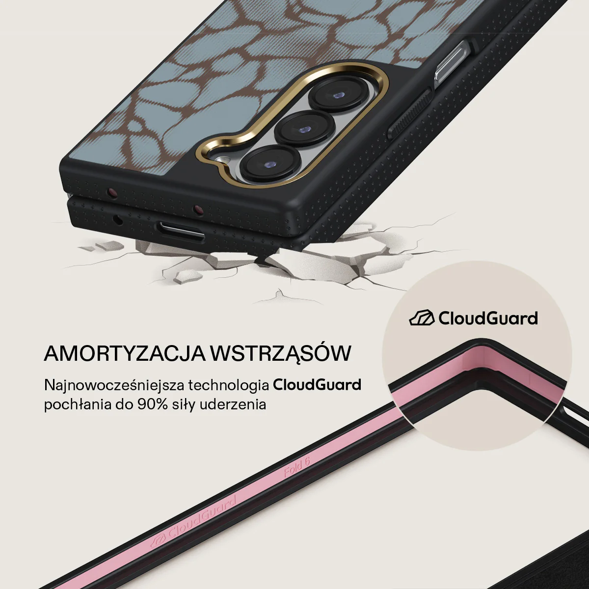 Distorsion - Samsung Galaxy Z Fold 6 Etui - Image 3