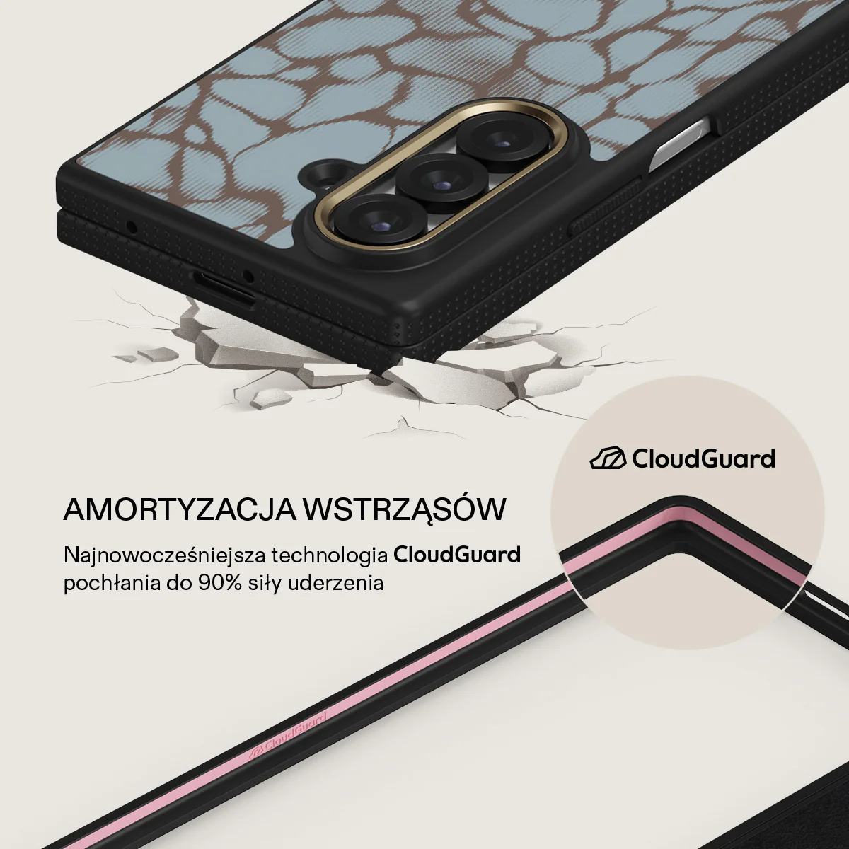 Distorsion - Samsung Galaxy Z Fold 7 Etui - Image 3
