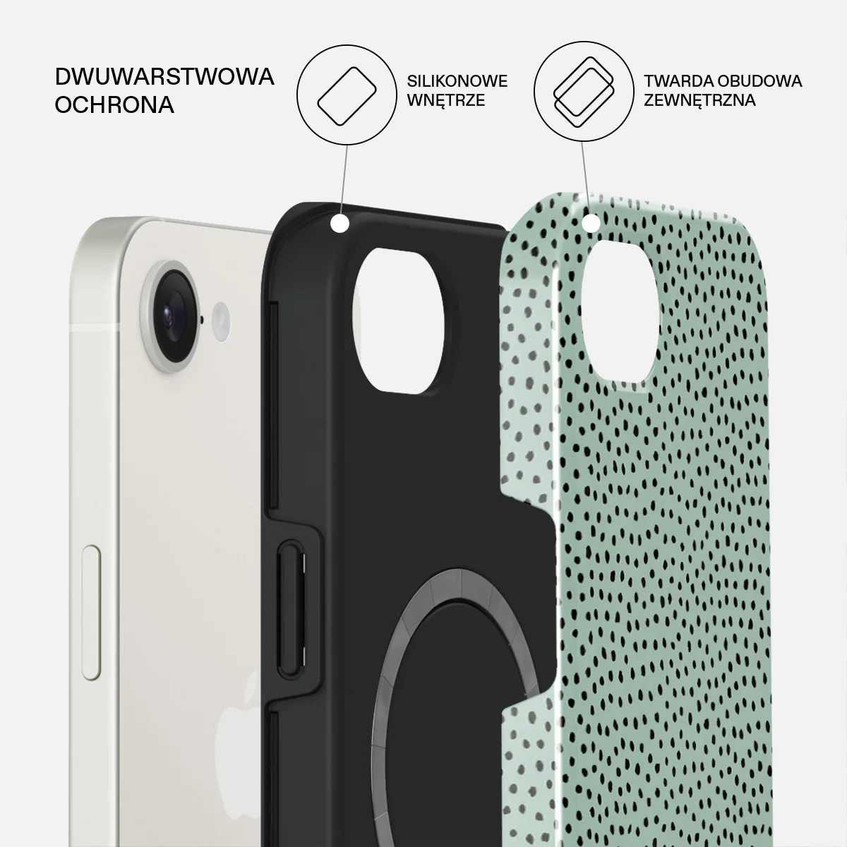 Mint Gelato - iPhone 17e Etui - Image 2