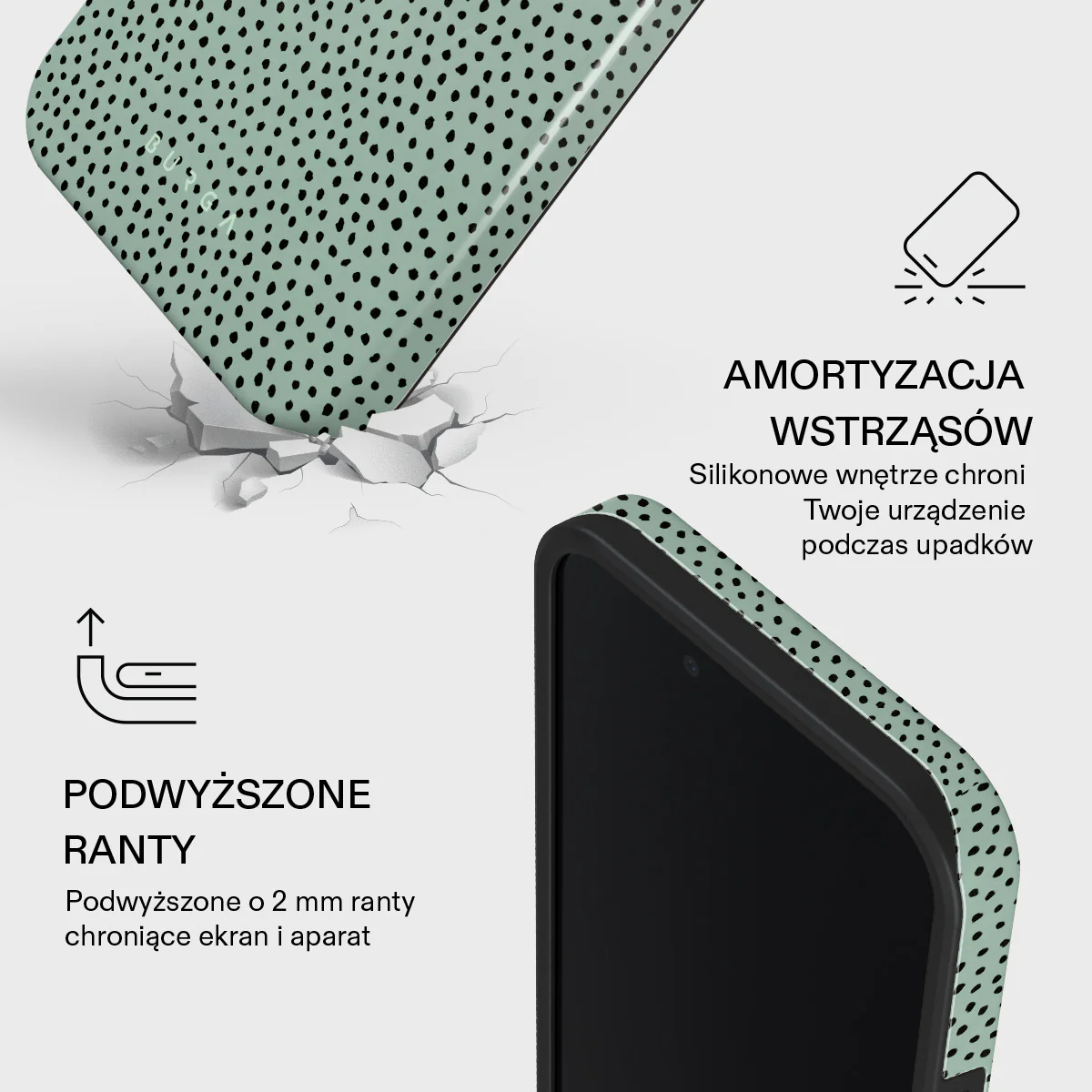 Mint Gelato - iPhone 17e Etui - Image 4