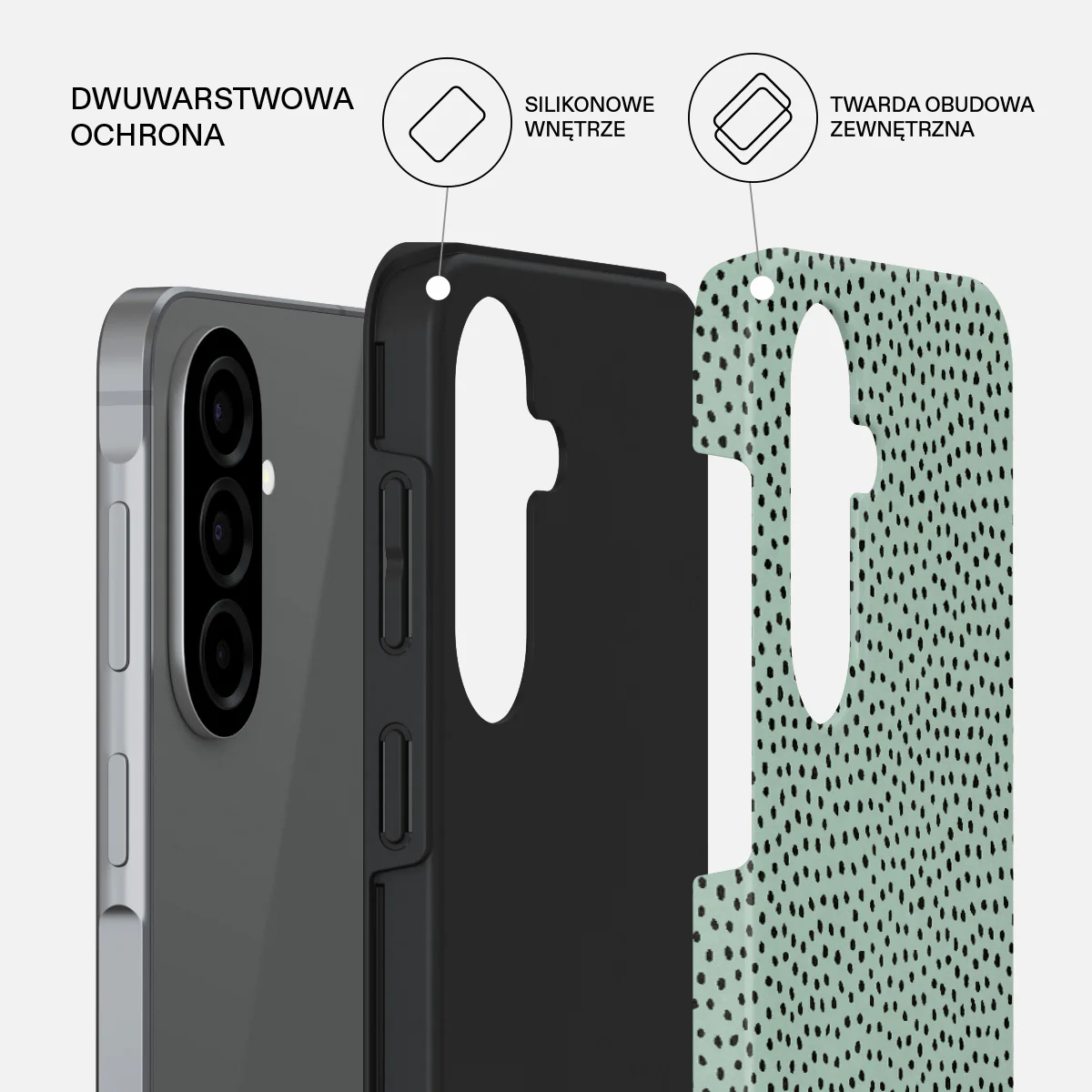 Mint Gelato - Samsung Galaxy A57 5G Etui - Image 2