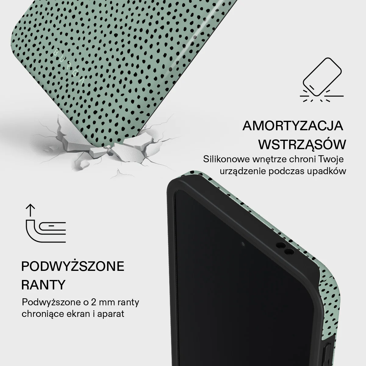 Mint Gelato - Samsung Galaxy A57 5G Etui - Image 4