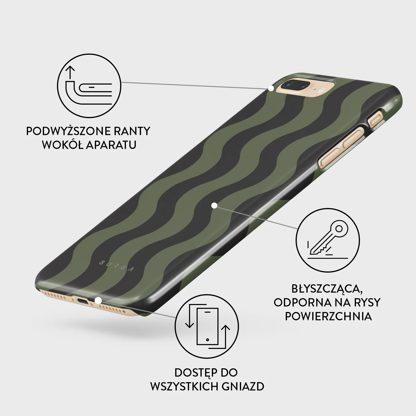 Double Take - iPhone 7 Plus / 8 Plus Etui - Image 3