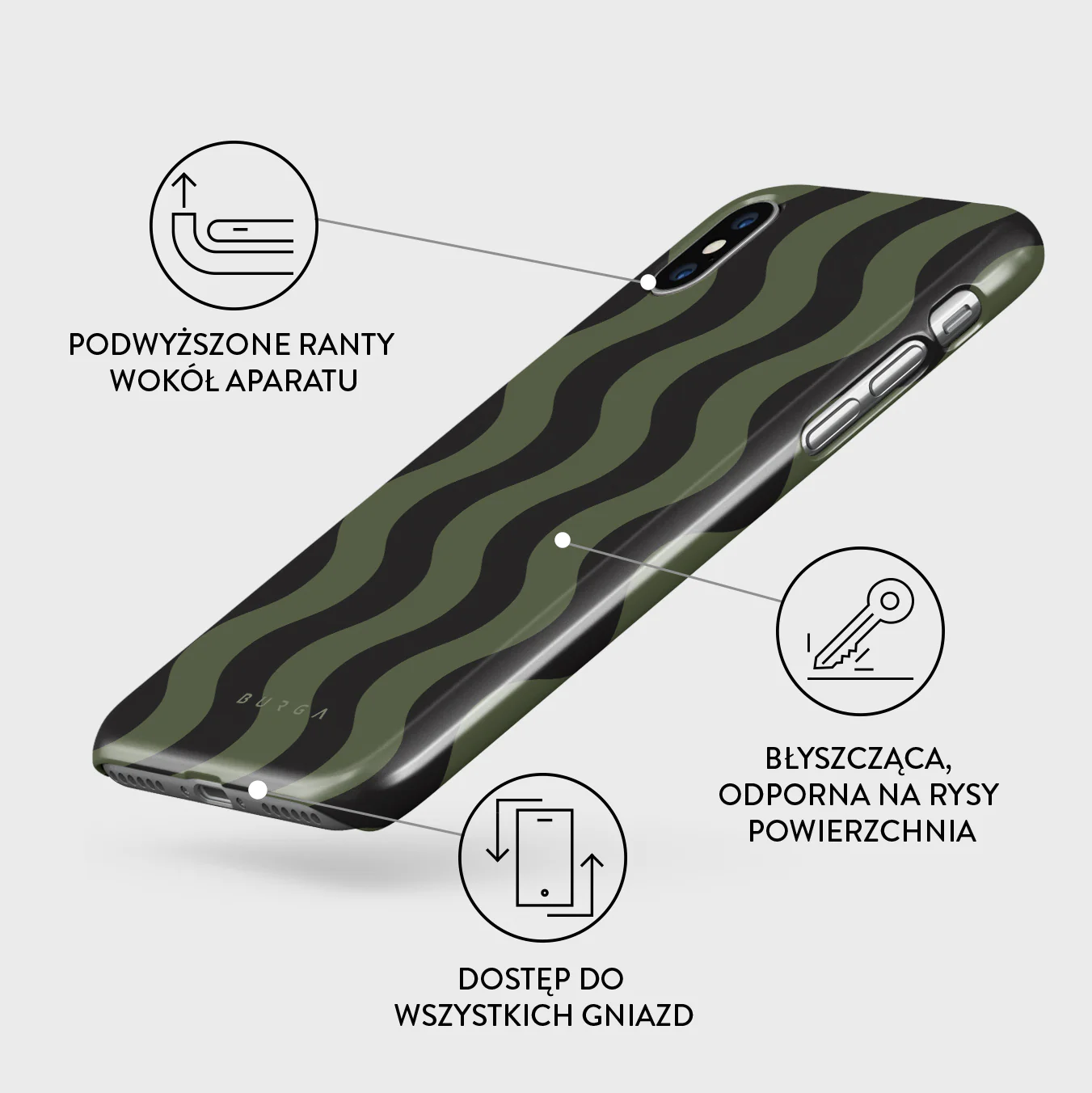 Double Take - iPhone X / XS Etui - Image 3