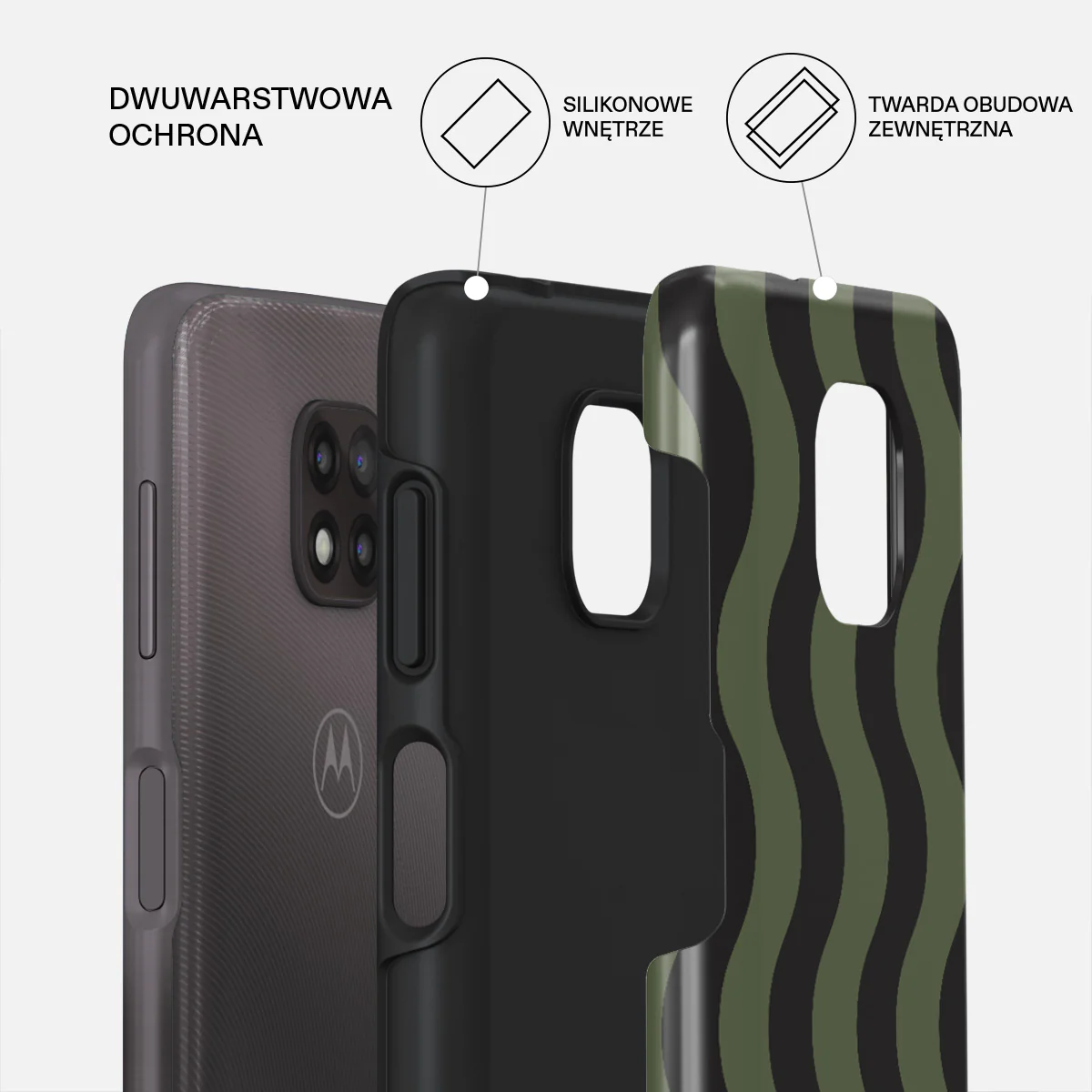 Double Take - Motorola Moto G Power 2021 Etui - Image 2