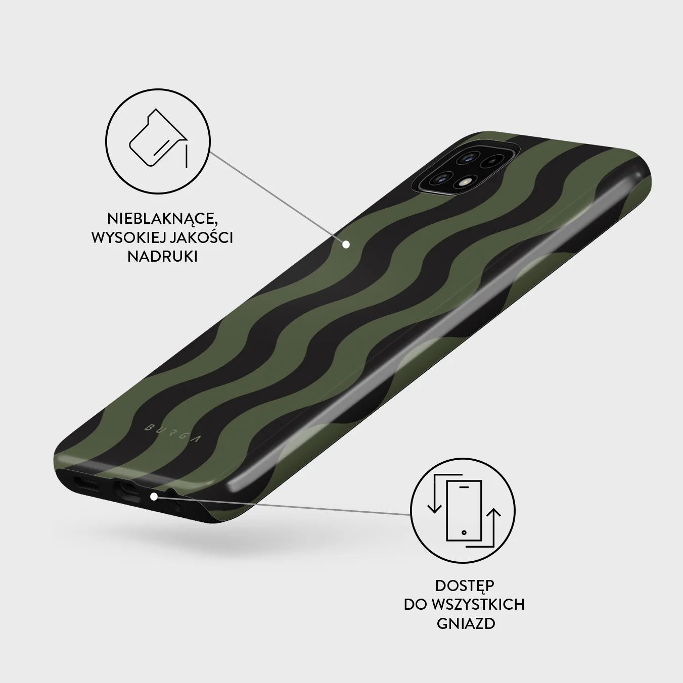 Double Take - Samsung Galaxy A22 5G Etui - Image 3