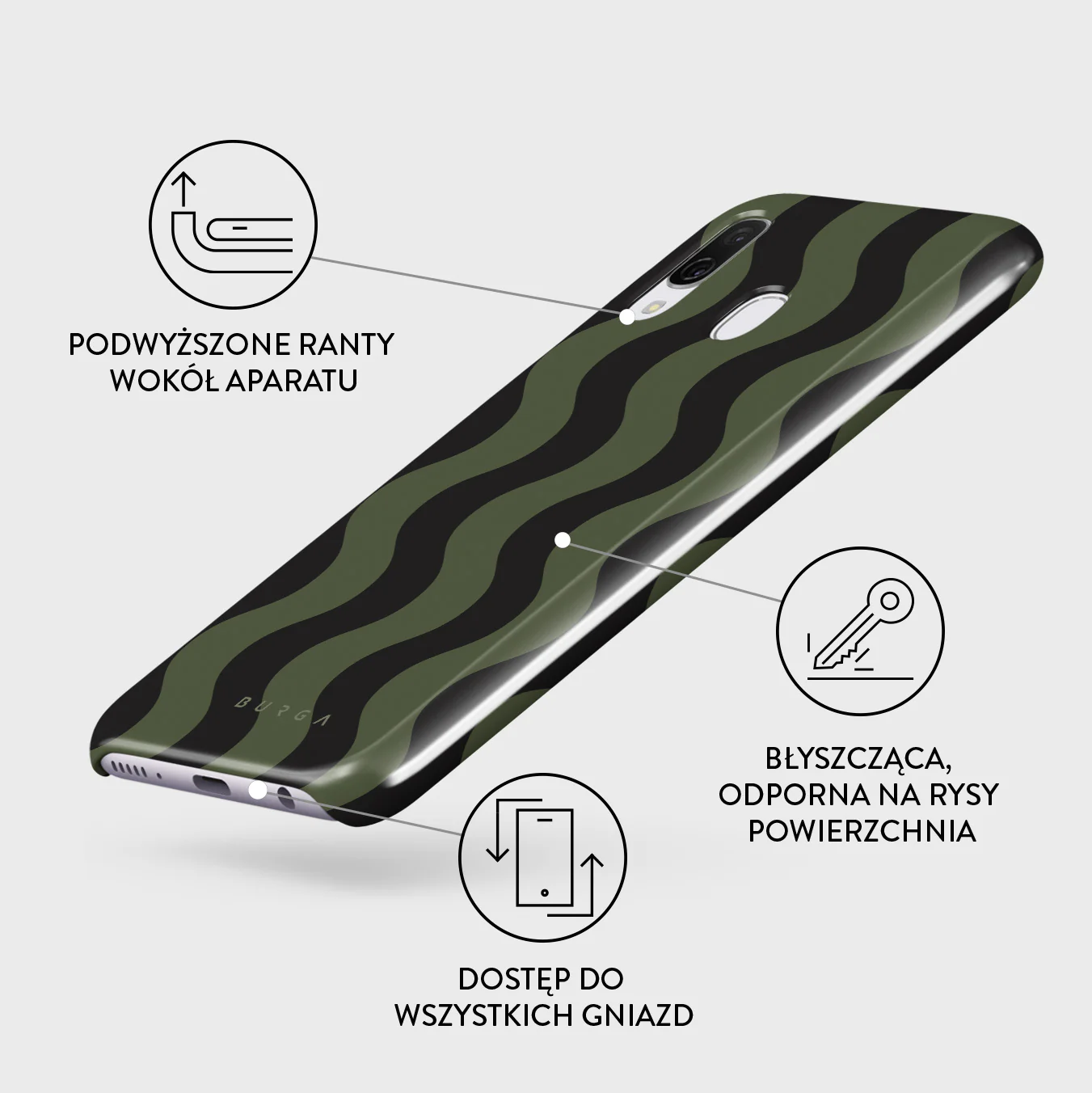 Double Take - Samsung Galaxy A40 Etui - Image 3