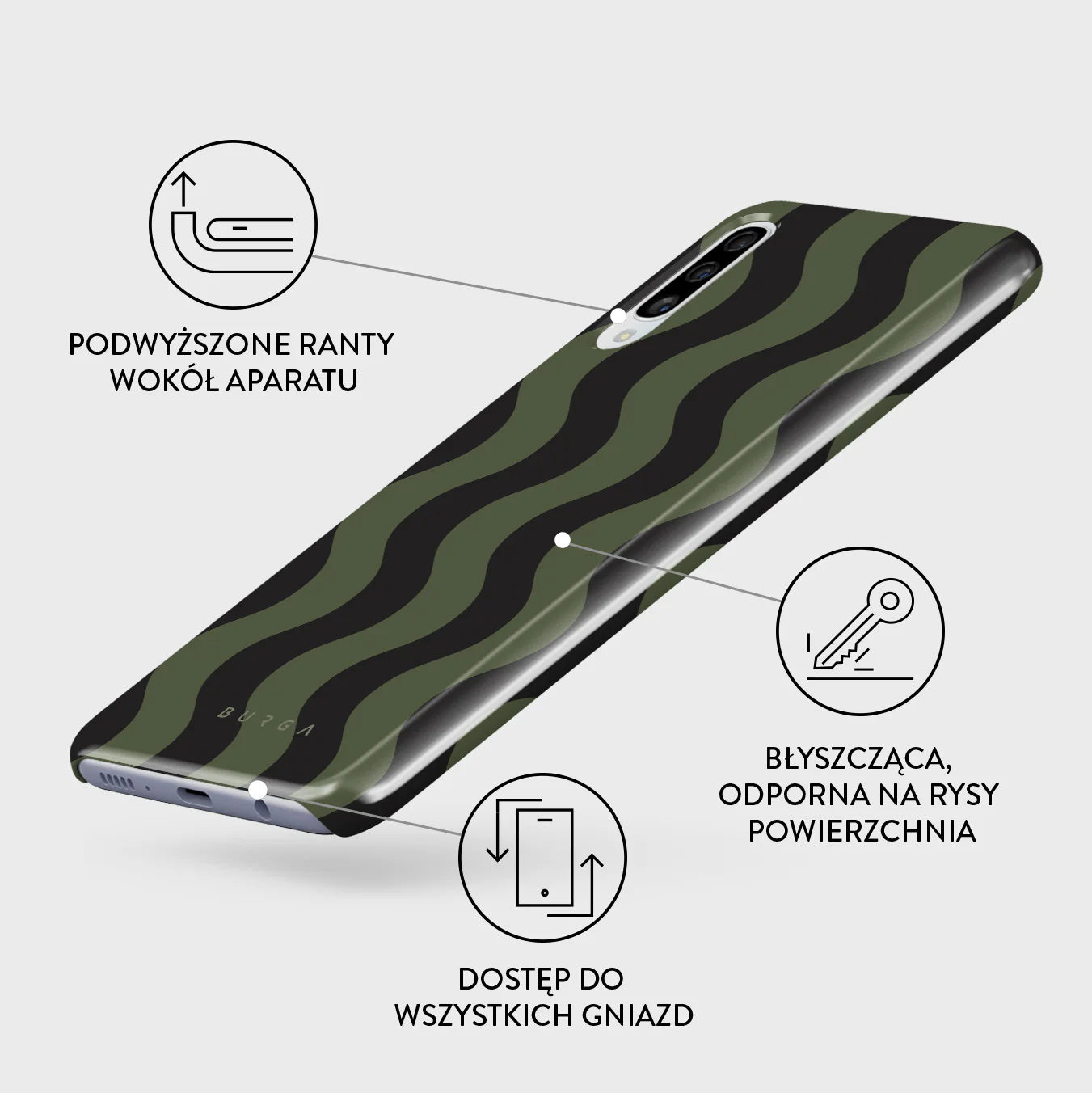 Double Take - Samsung Galaxy A50 Etui - Image 3