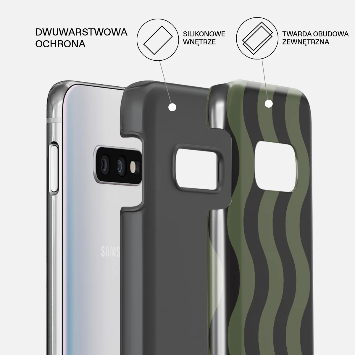 Double Take - Samsung Galaxy S10E Etui - Image 2