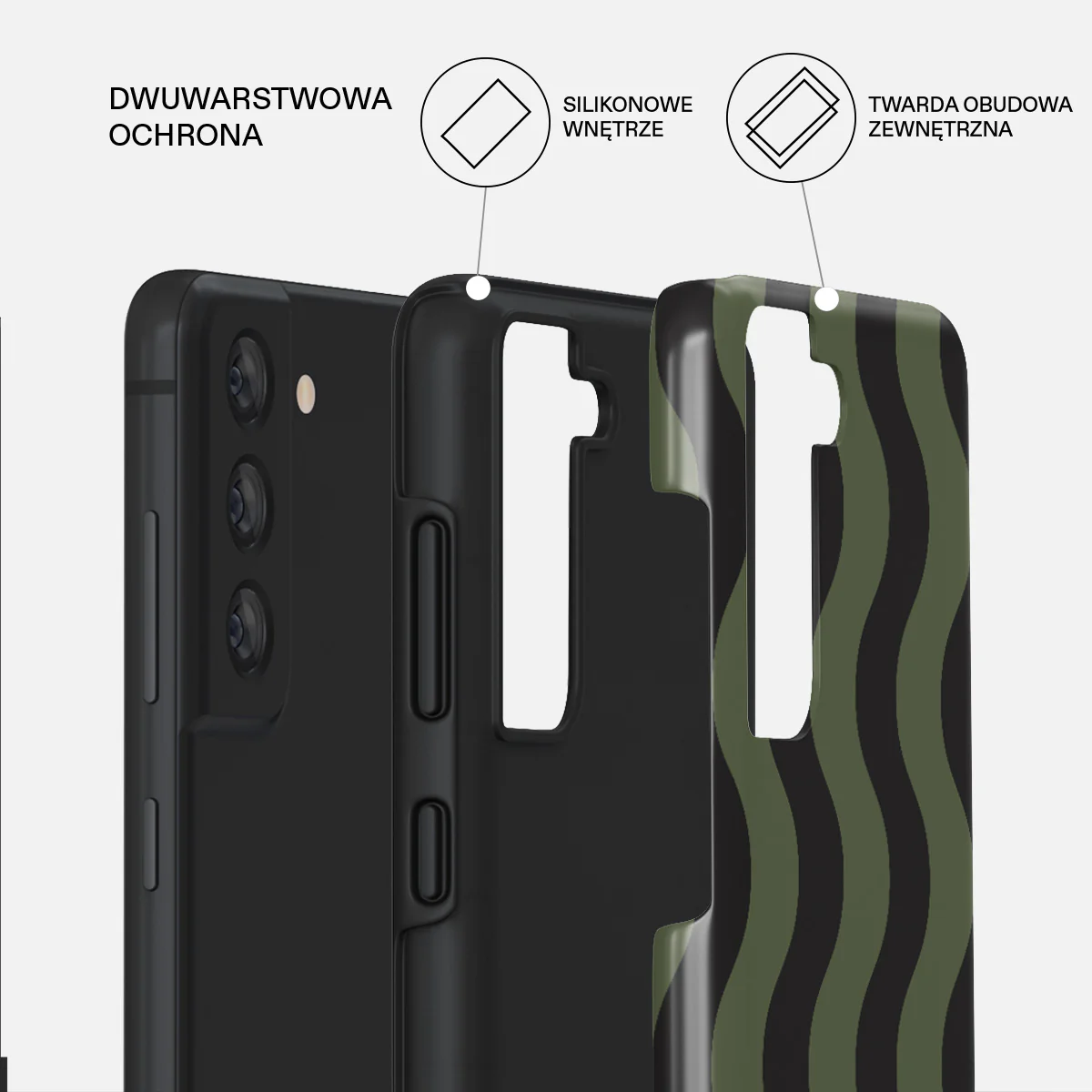 Double Take - Samsung Galaxy S21 FE Etui - Image 2