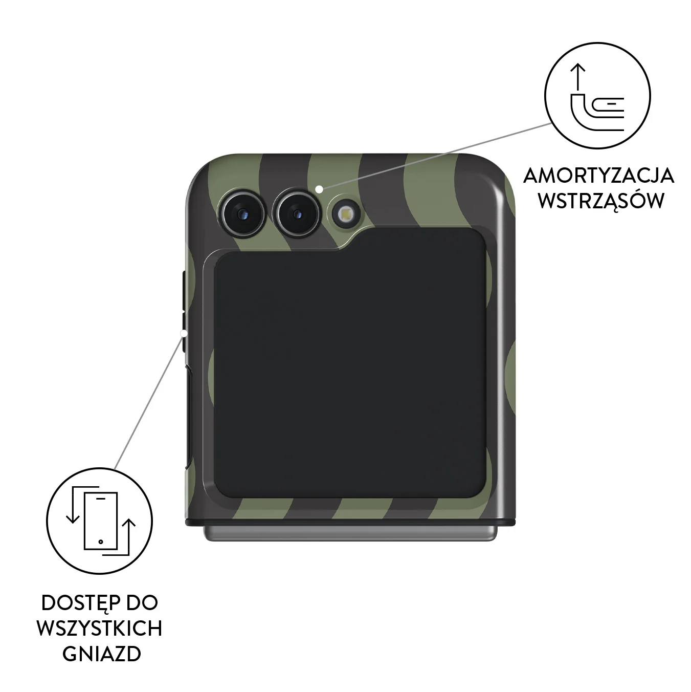 Double Take - Samsung Galaxy Z Flip 5 Etui - Image 3
