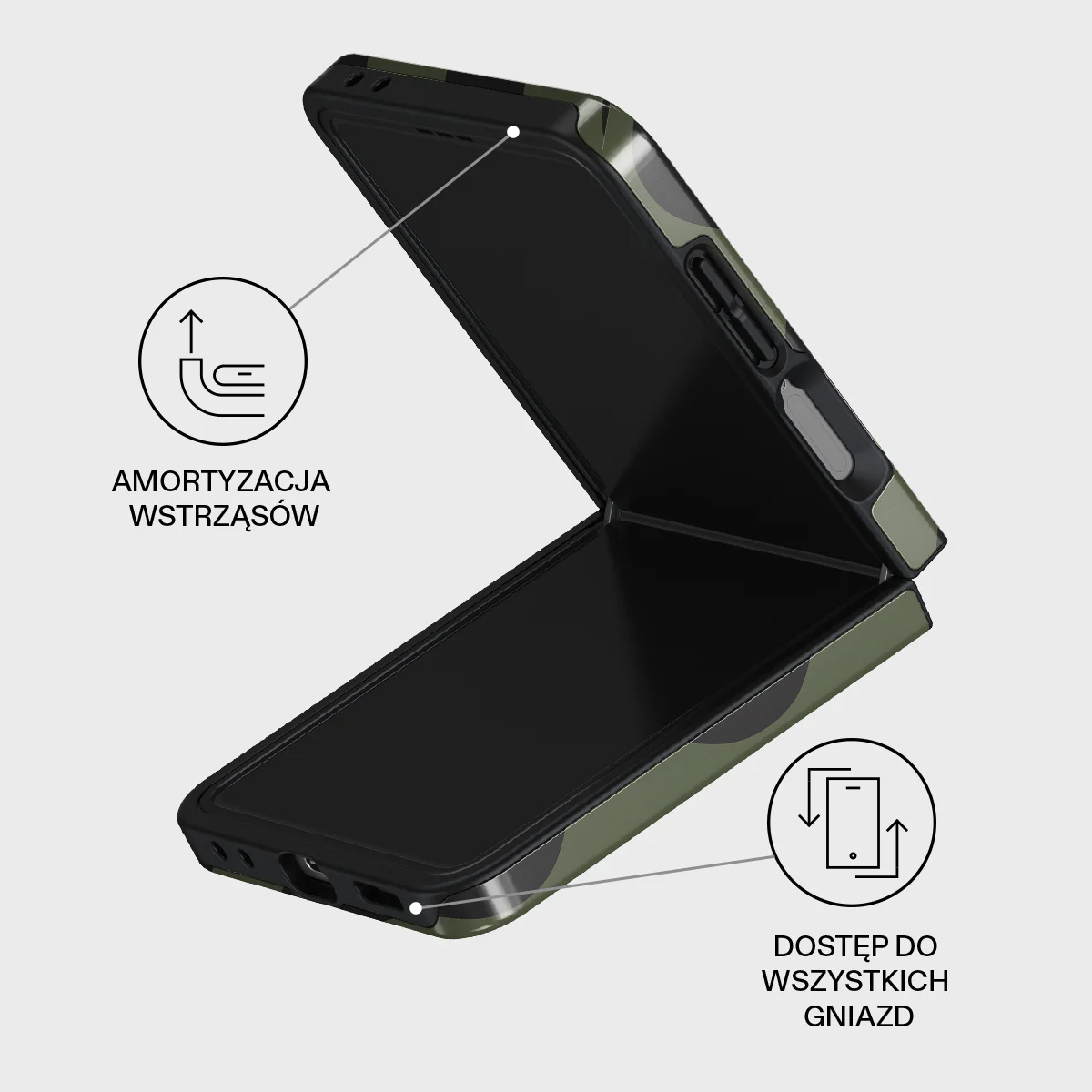 Double Take - Samsung Galaxy Z Flip 7 Etui - Image 3