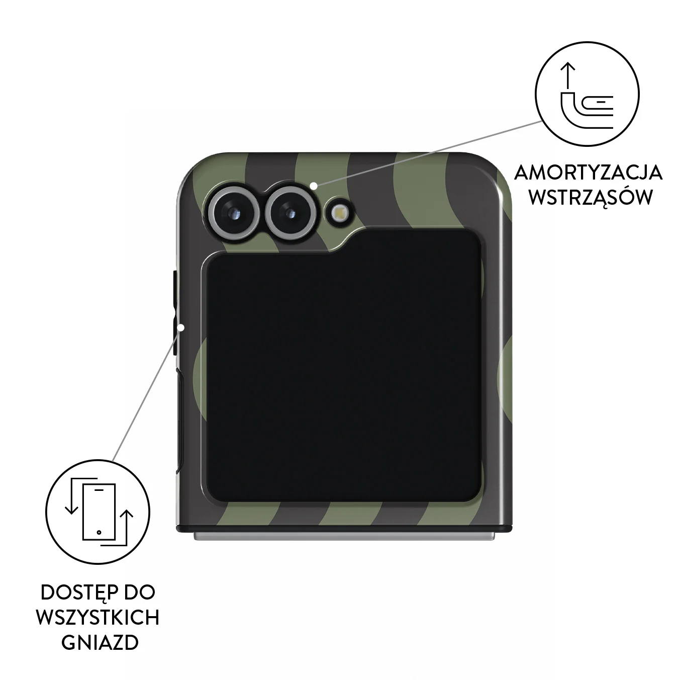 Double Take - Samsung Galaxy Z Flip 7 FE Etui - Image 3