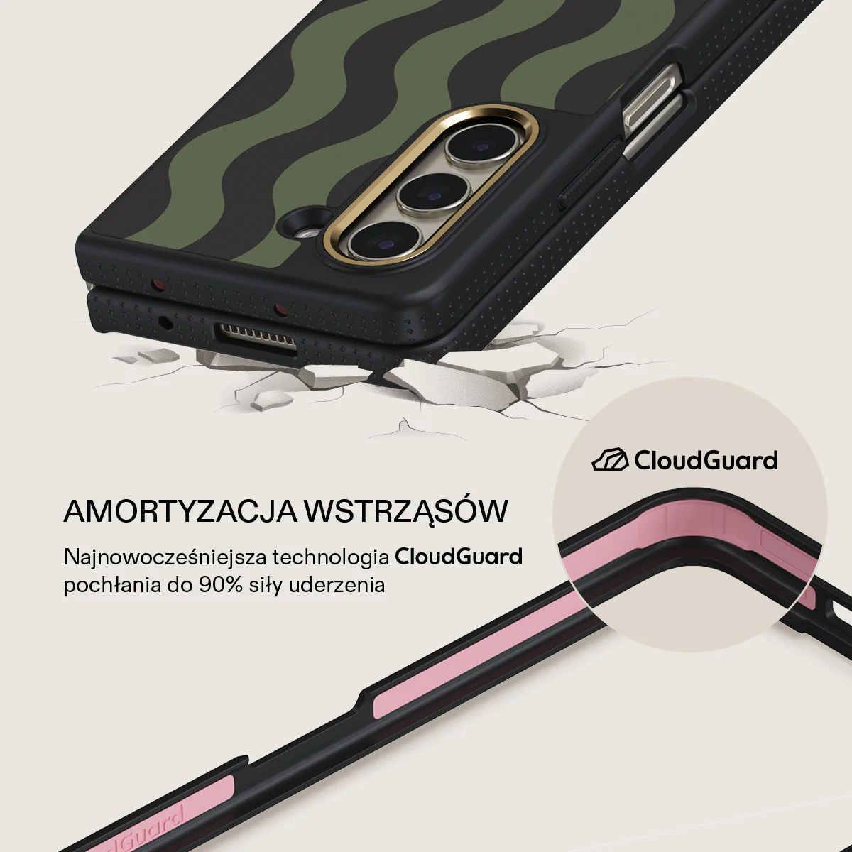 Double Take - Samsung Galaxy Z Fold 5 Etui - Image 3