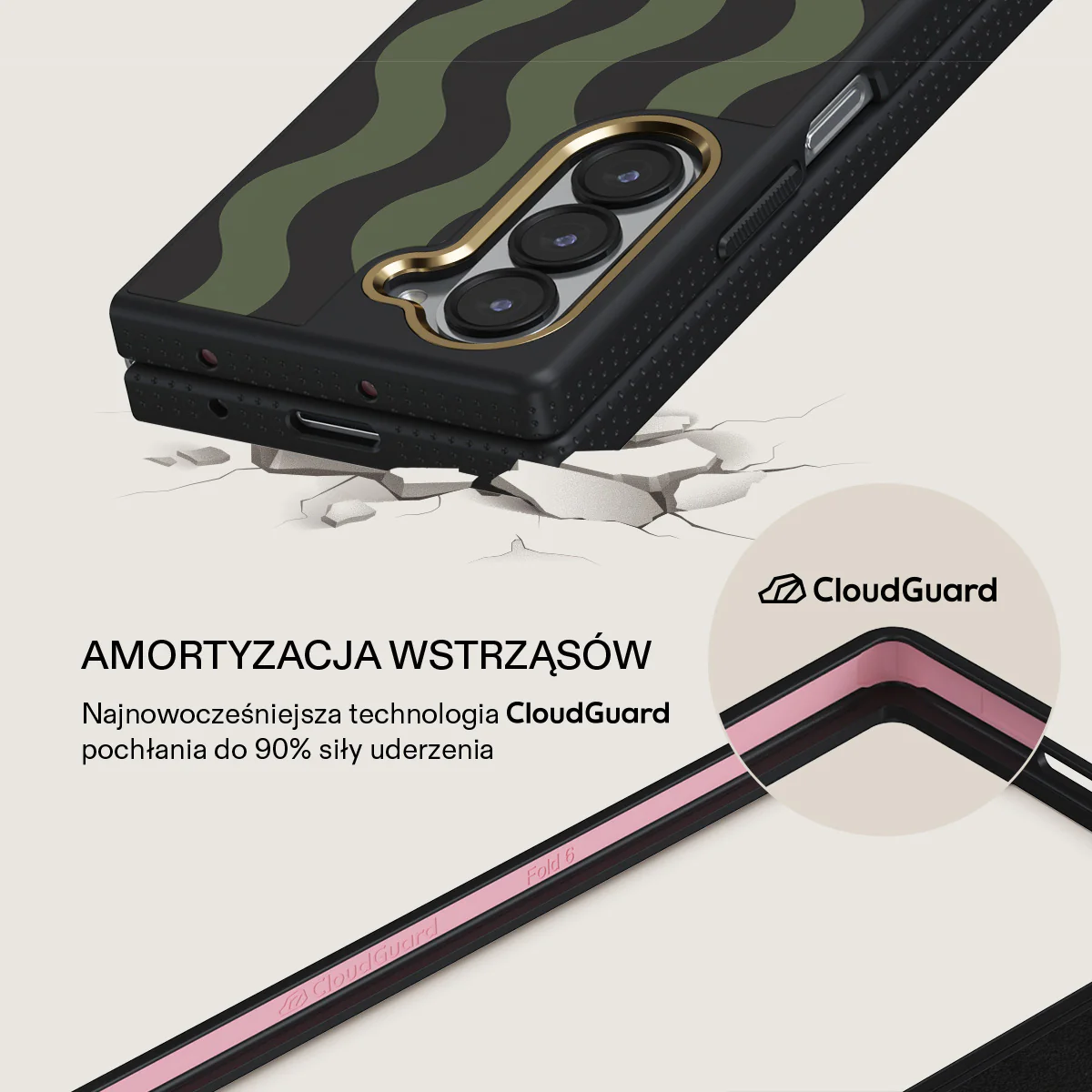 Double Take - Samsung Galaxy Z Fold 6 Etui - Image 3