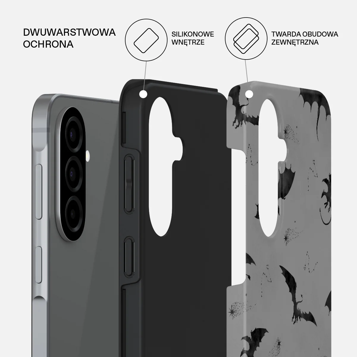 Draco - Samsung Galaxy A57 5G Etui - Image 2