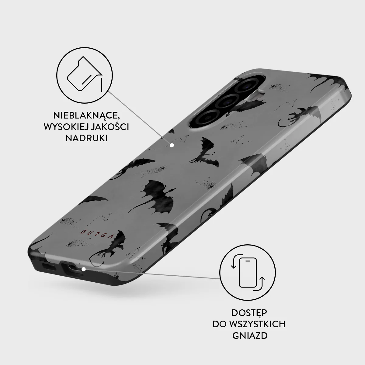 Draco - Samsung Galaxy A57 5G Etui - Image 3