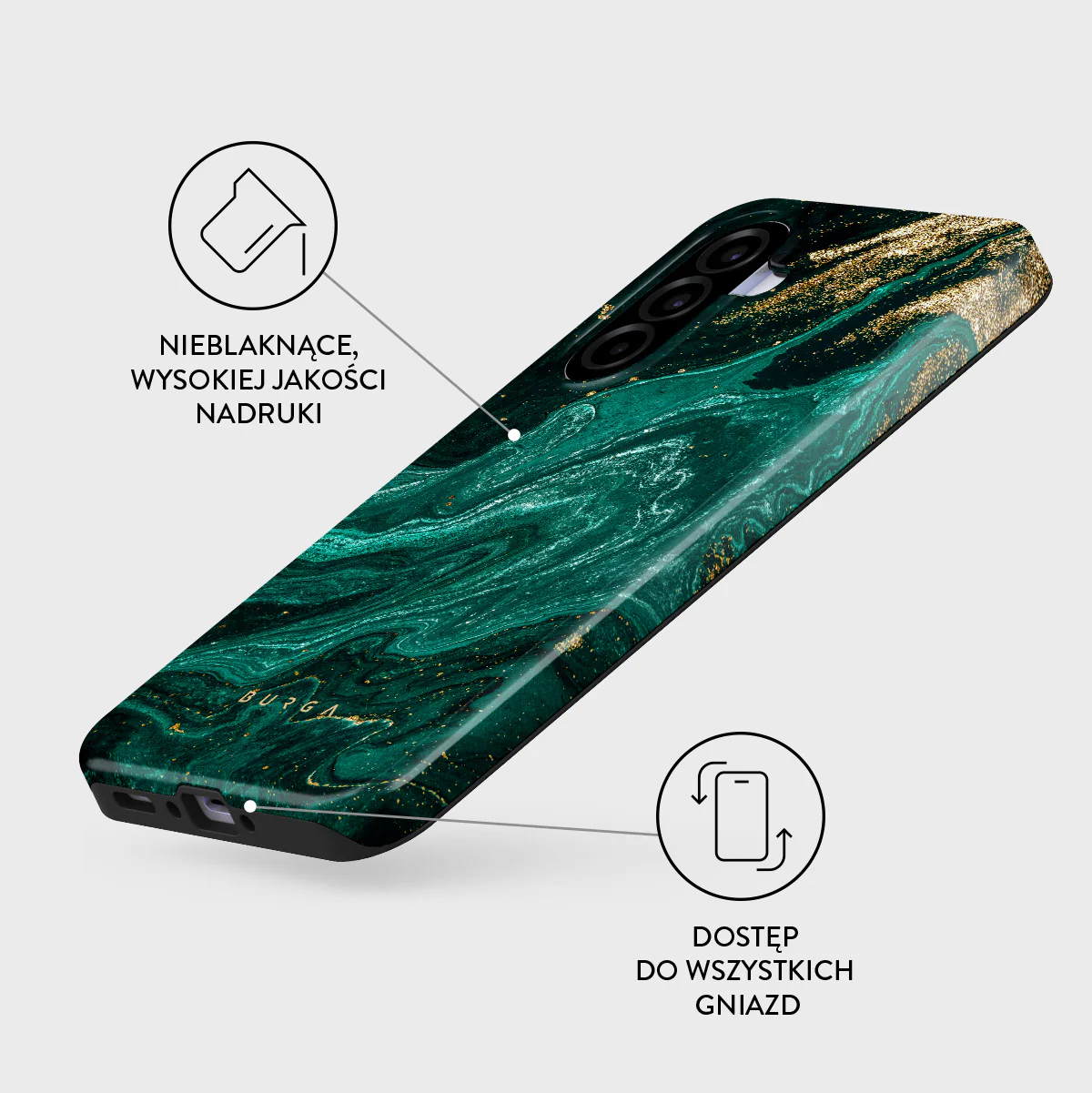 Emerald Pool - Samsung Galaxy A37 5G Etui - Image 3