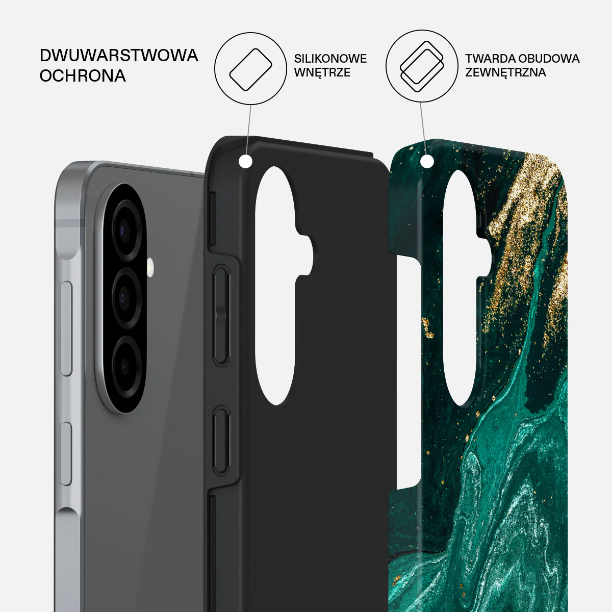 Emerald Pool - Samsung Galaxy A57 5G Etui - Image 2