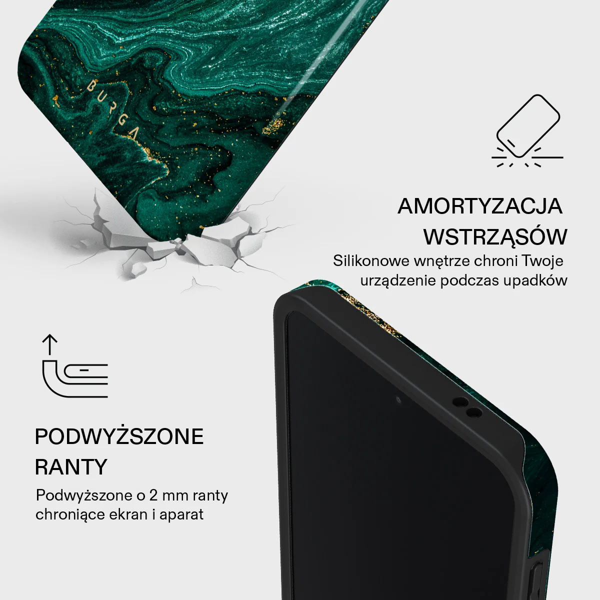 Emerald Pool - Samsung Galaxy A57 5G Etui - Image 4