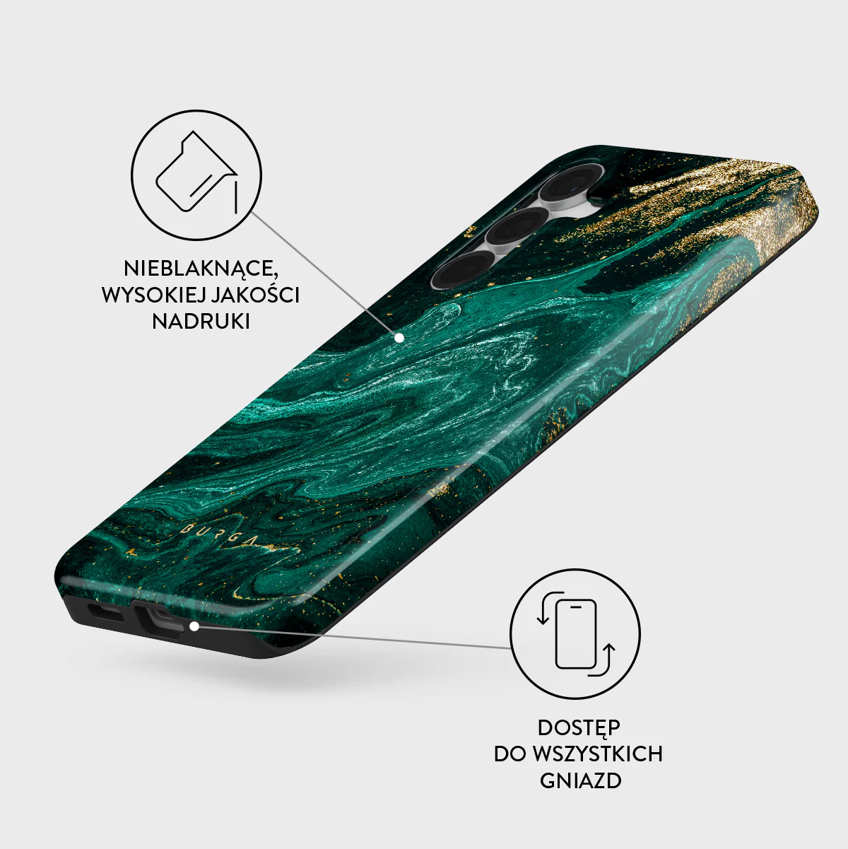 Emerald Pool - Samsung Galaxy S25 FE Etui - Image 3