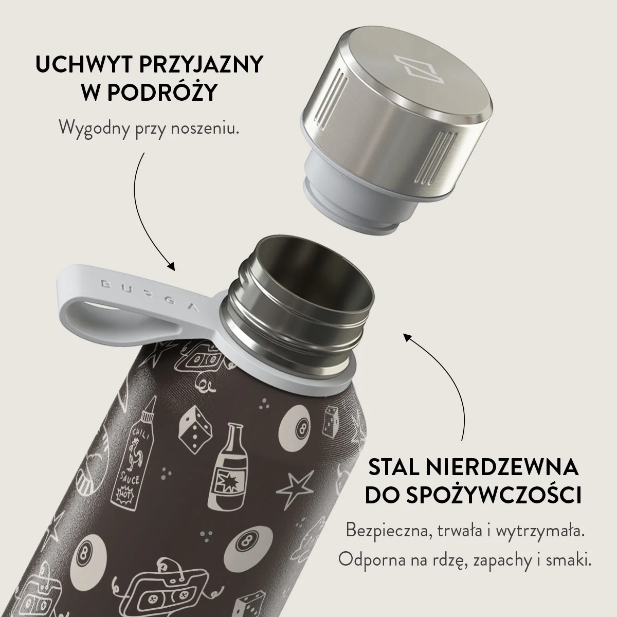 Essentials - Butelka na wodę - Image 4