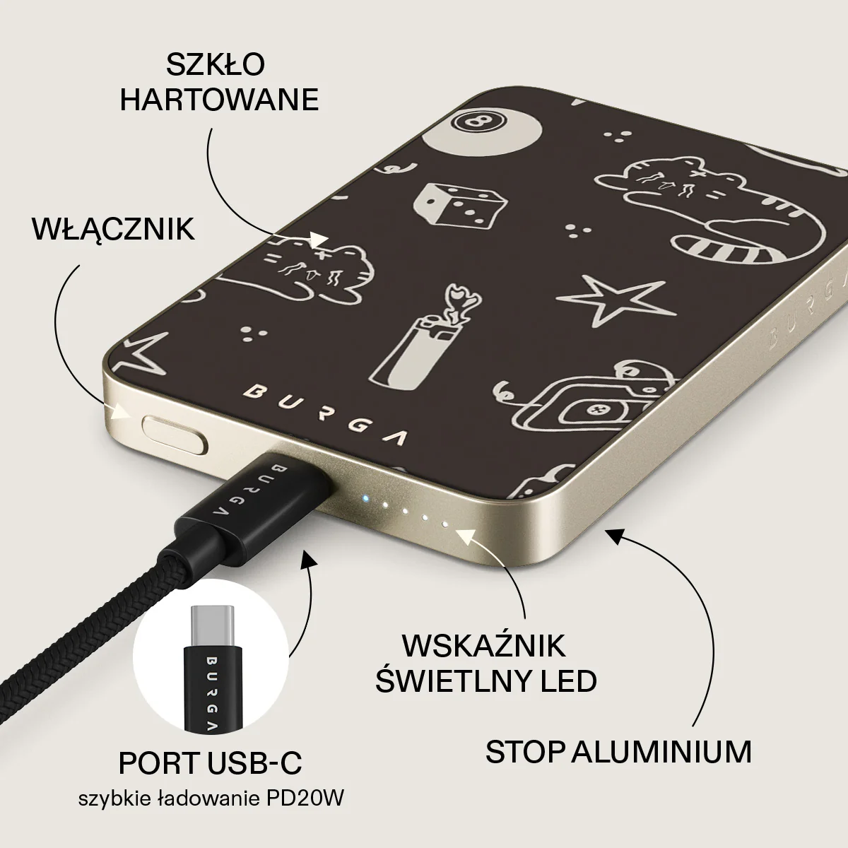 Essentials - Magnetyczny power bank - Image 10