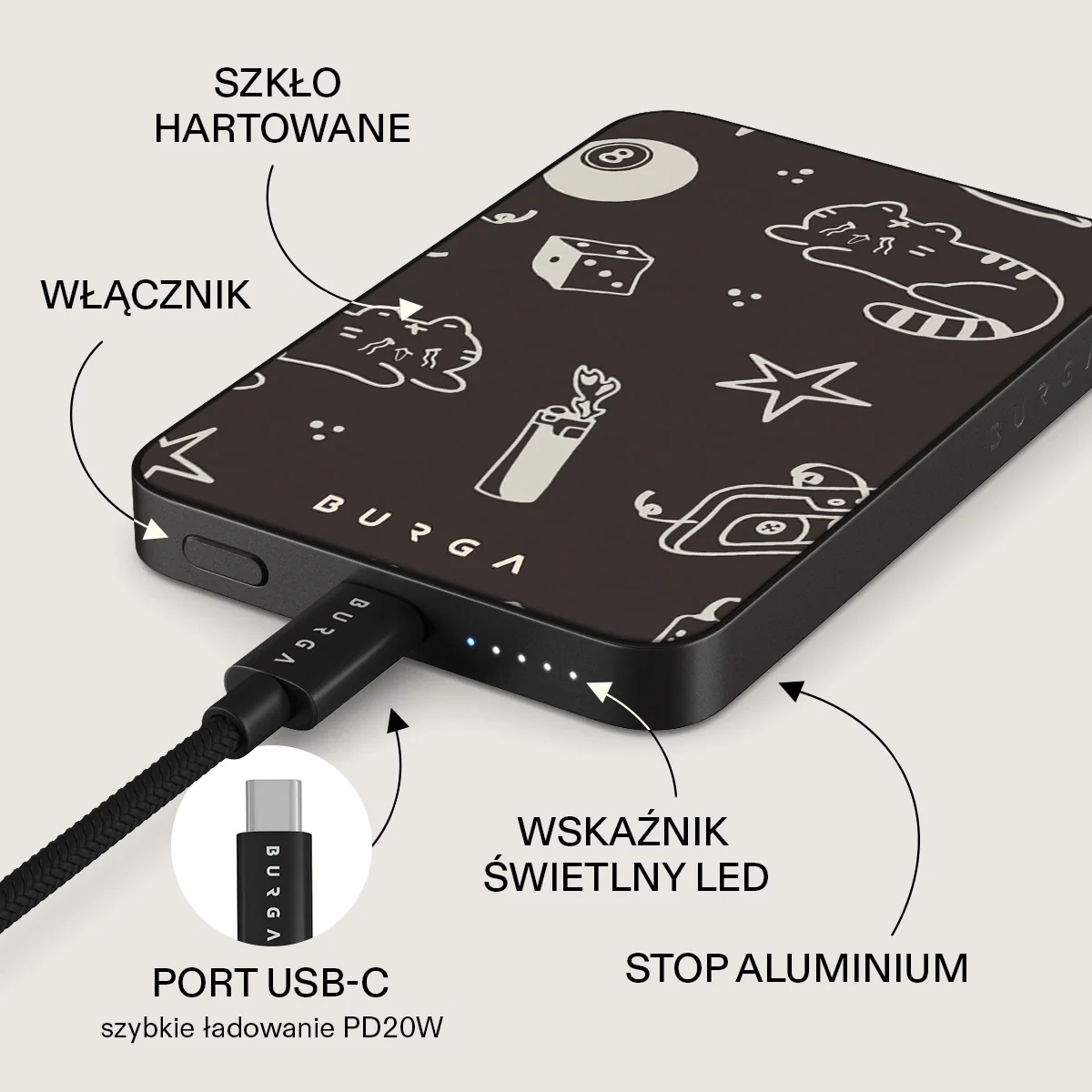 Essentials - Magnetyczny power bank - Image 5