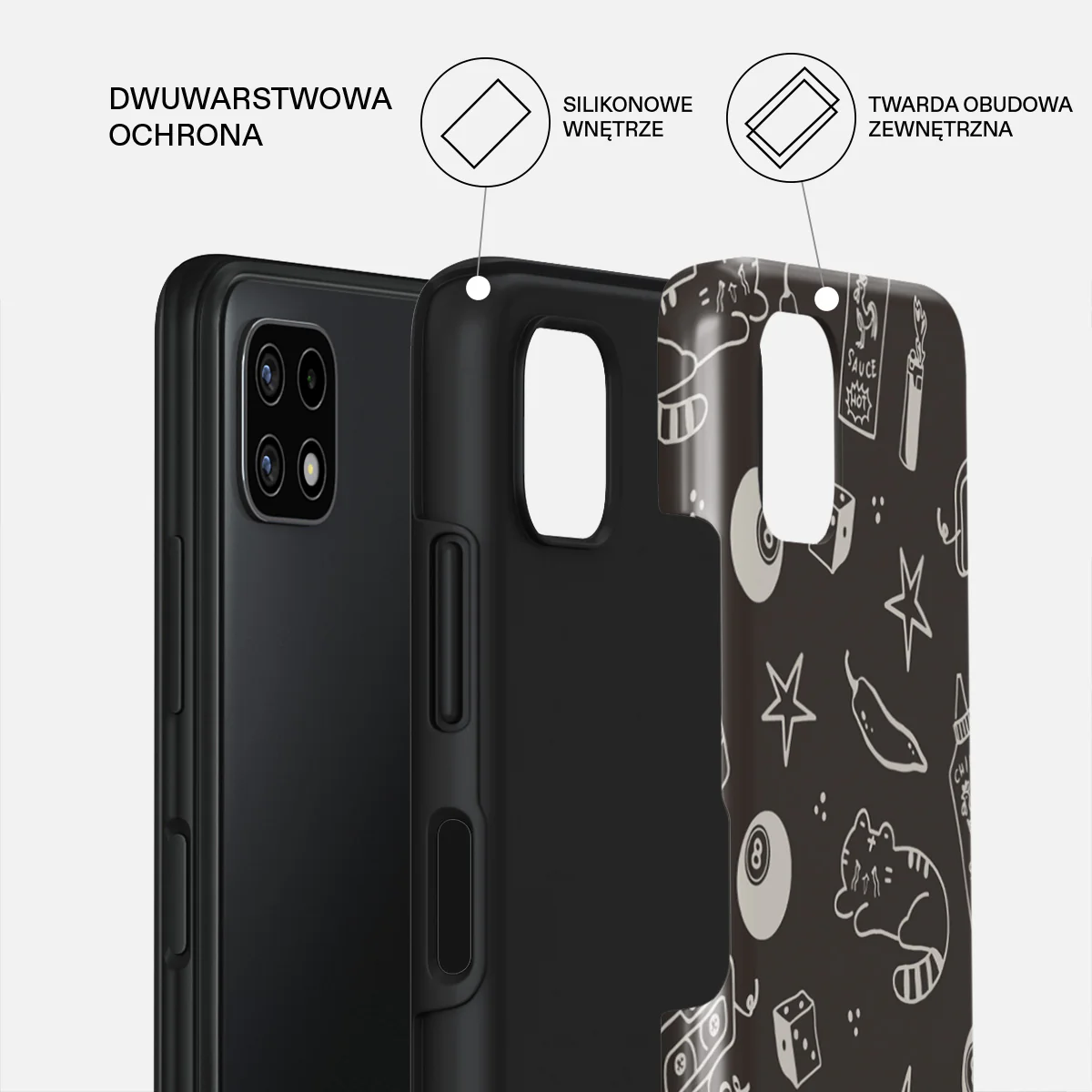 Essentials - Samsung Galaxy A22 5G Etui - Image 2