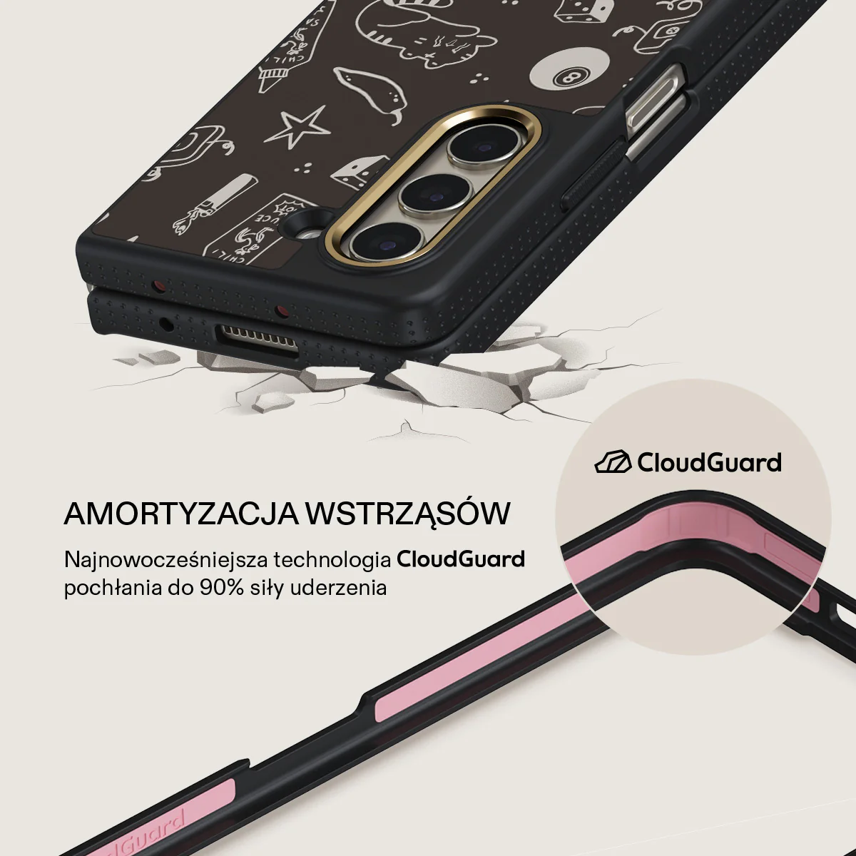Essentials - Samsung Galaxy Z Fold 5 Etui - Image 3