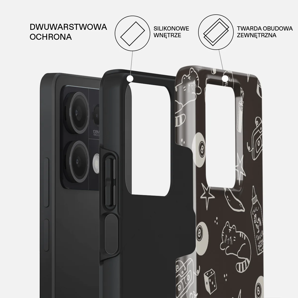 Essentials - Xiaomi Redmi Note 13 5G Etui - Image 2