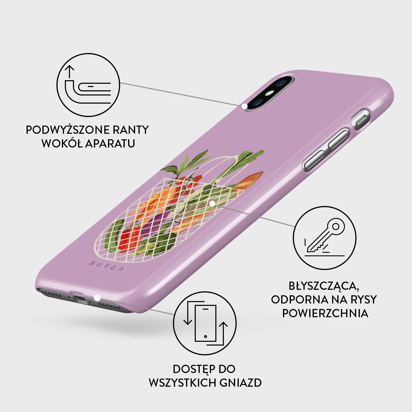 Farmers Market - iPhone X / XS Etui - Image 3
