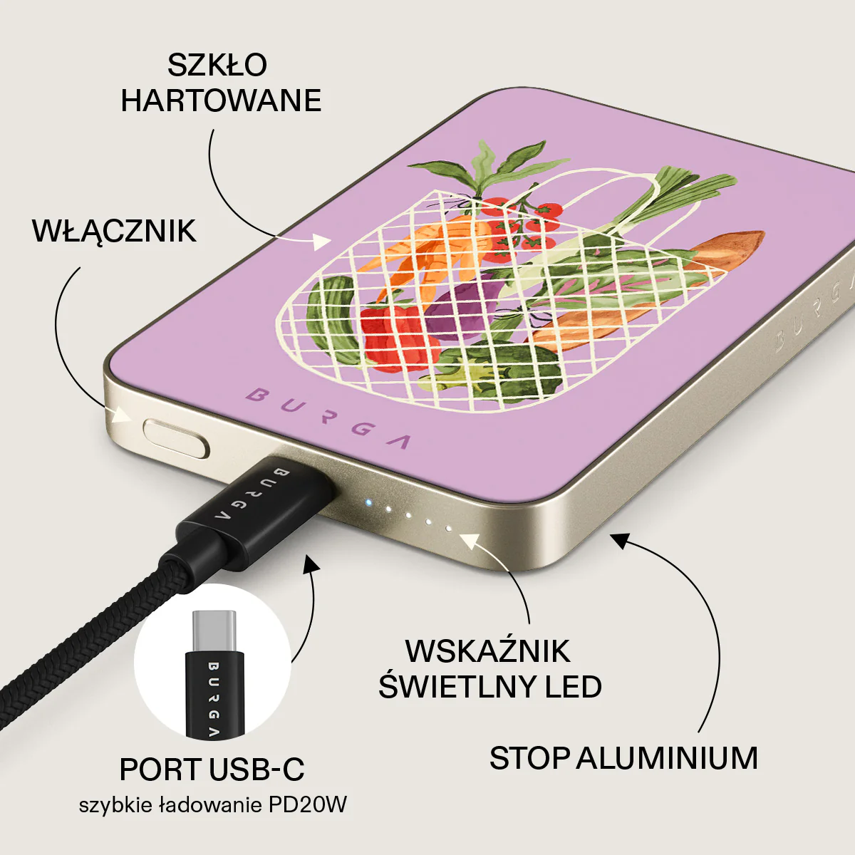 Farmers Market - Magnetyczny power bank - Image 10