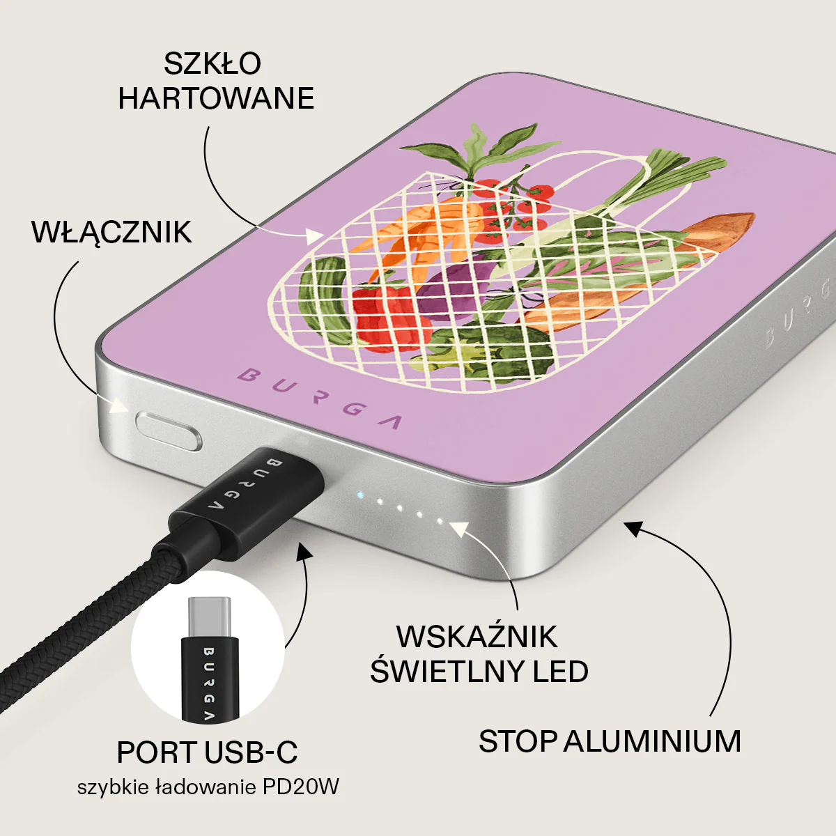 Farmers Market - Magnetyczny power bank - Image 30