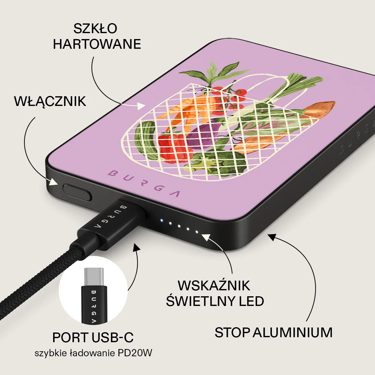 Farmers Market - Magnetyczny power bank - Image 5