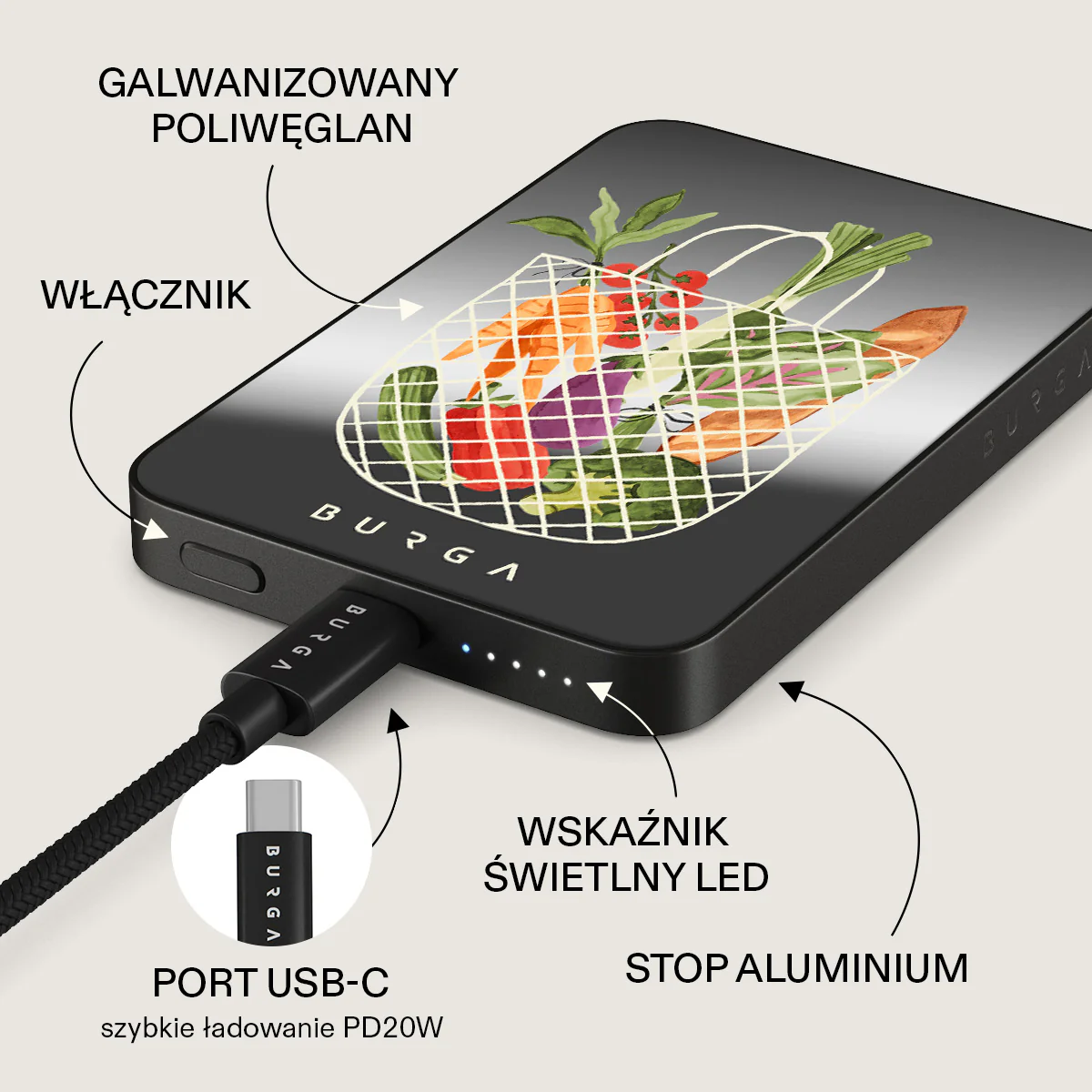 Farmers Market - Magnetyczny power bank - Image 50
