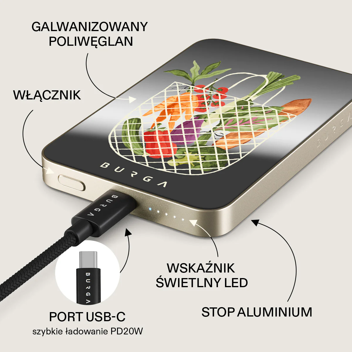 Farmers Market - Magnetyczny power bank - Image 55