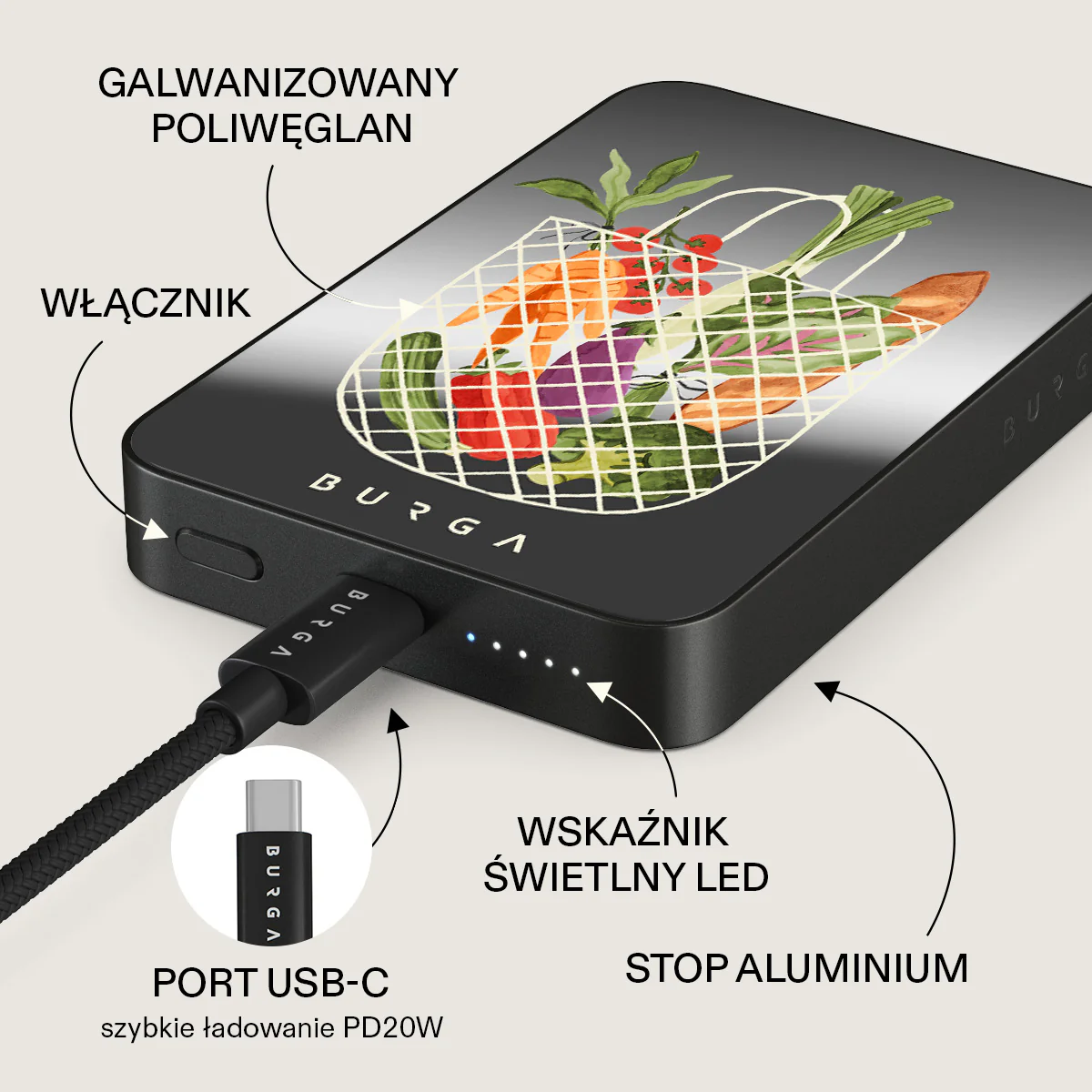 Farmers Market - Magnetyczny power bank - Image 65
