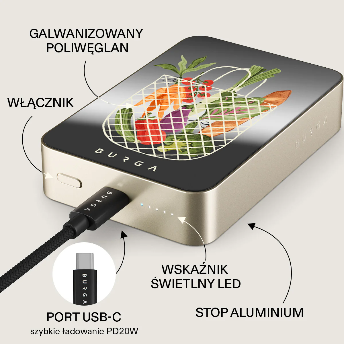 Farmers Market - Magnetyczny power bank - Image 85