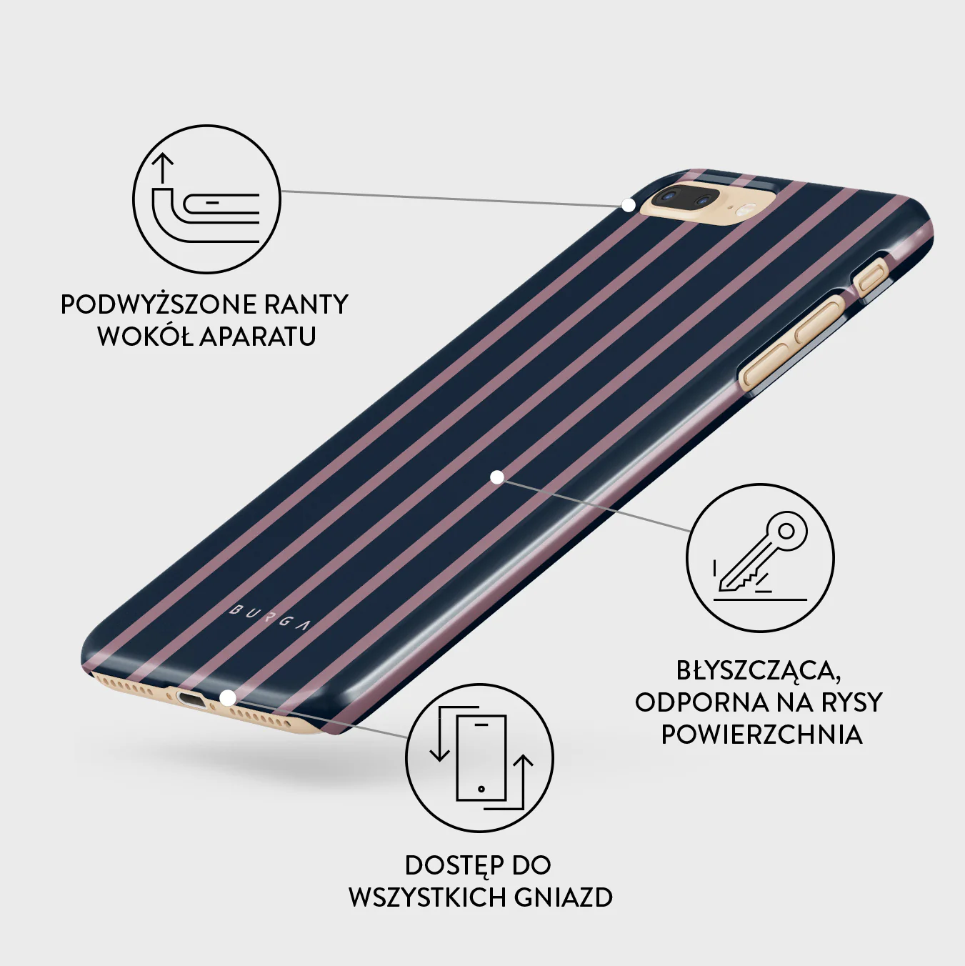 Fast Lane - iPhone 7 Plus / 8 Plus Etui - Image 3