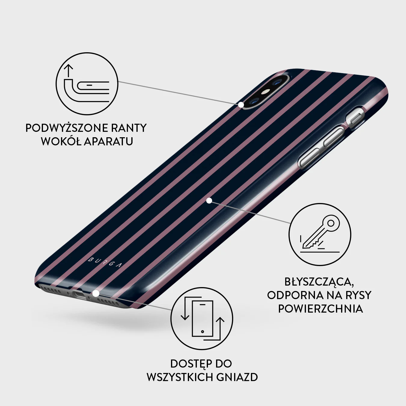 Fast Lane - iPhone X / XS Etui - Image 3
