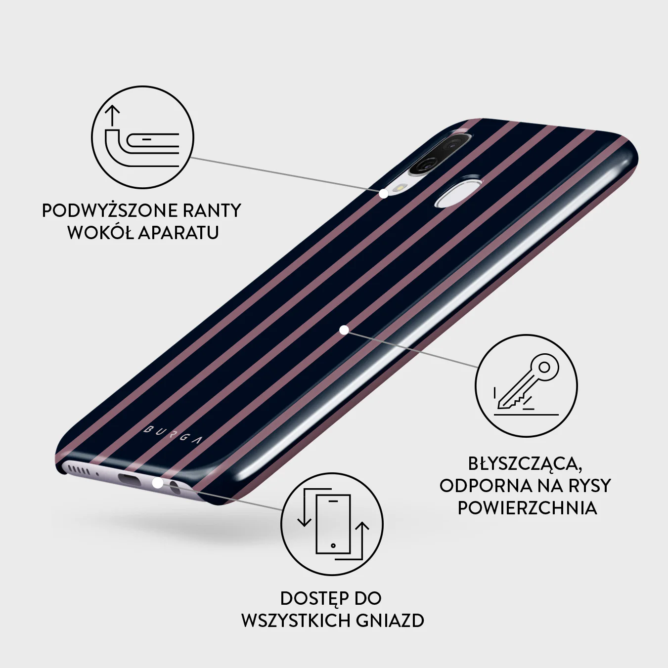 Fast Lane - Samsung Galaxy A40 Etui - Image 3