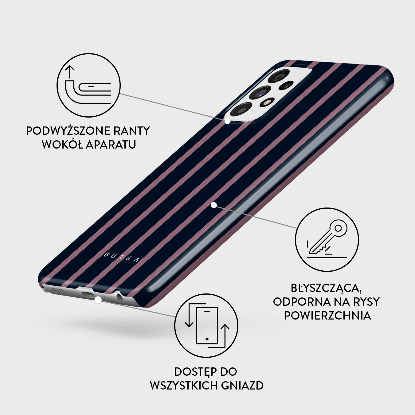 Fast Lane - Samsung Galaxy A72 4G / 5G Etui - Image 3
