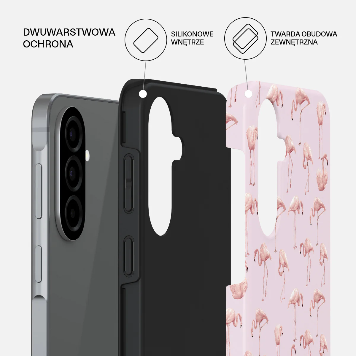 Nostalgic Pink - Samsung Galaxy A57 5G Etui - Image 2