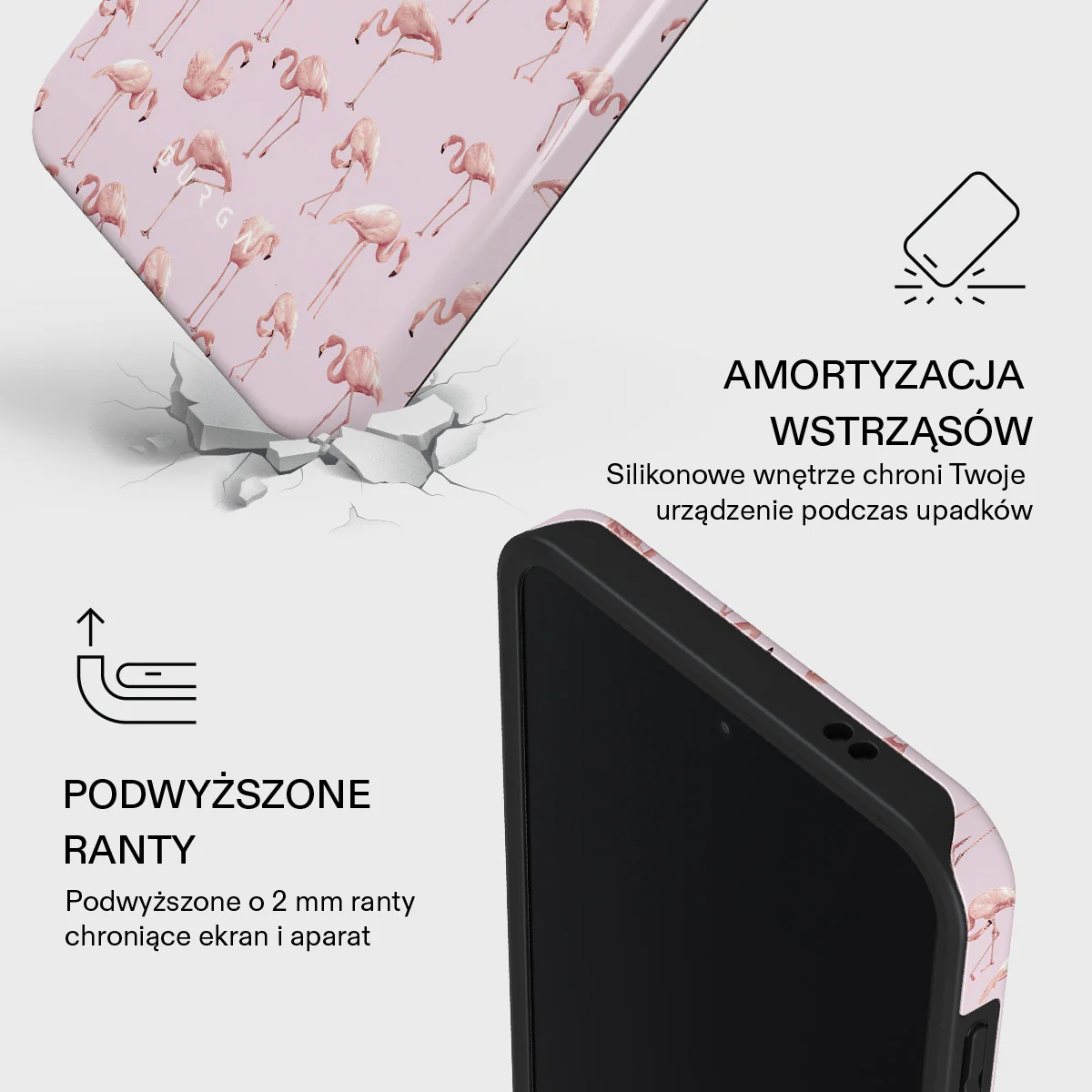 Nostalgic Pink - Samsung Galaxy A57 5G Etui - Image 4