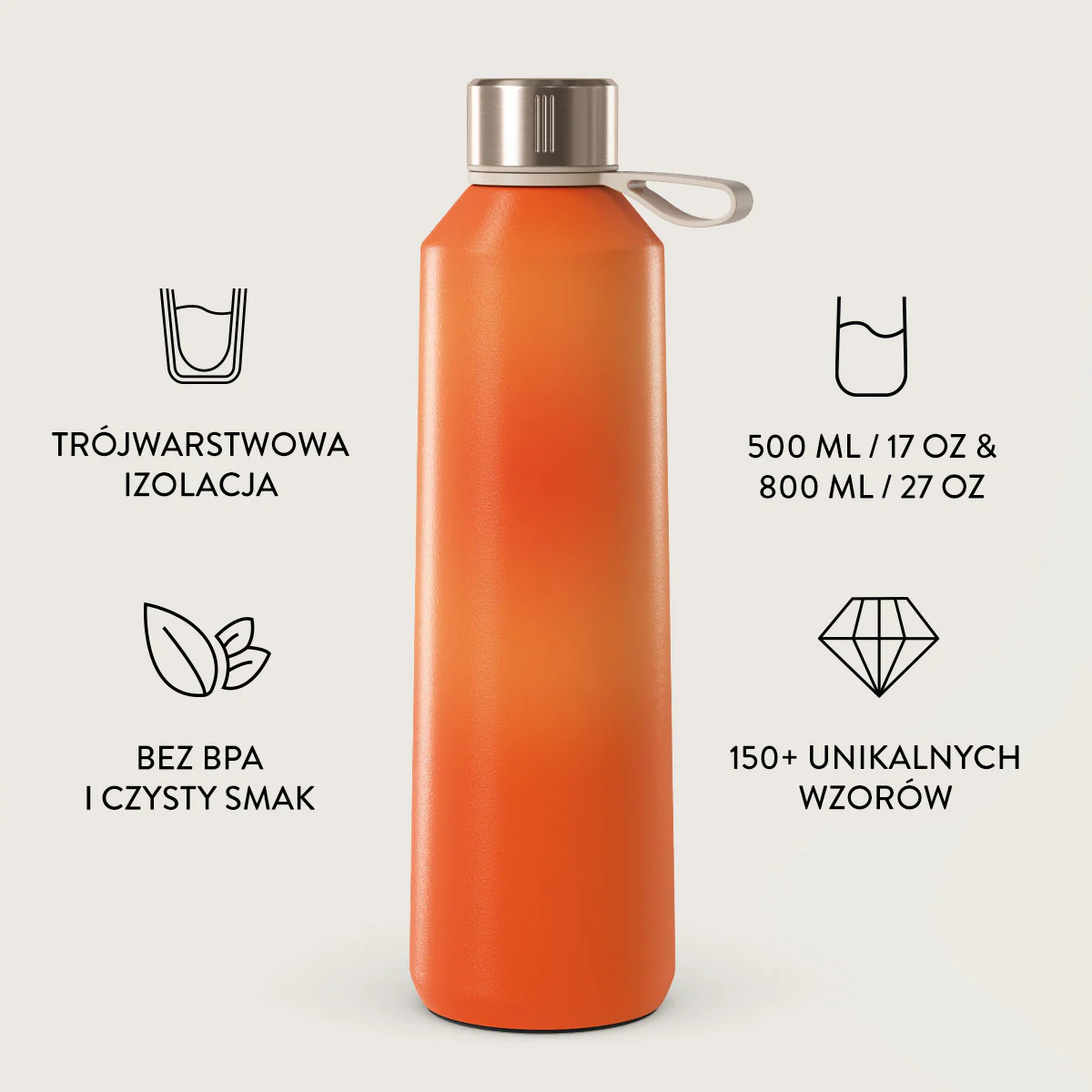 Flare - Butelka na wodę - Image 3