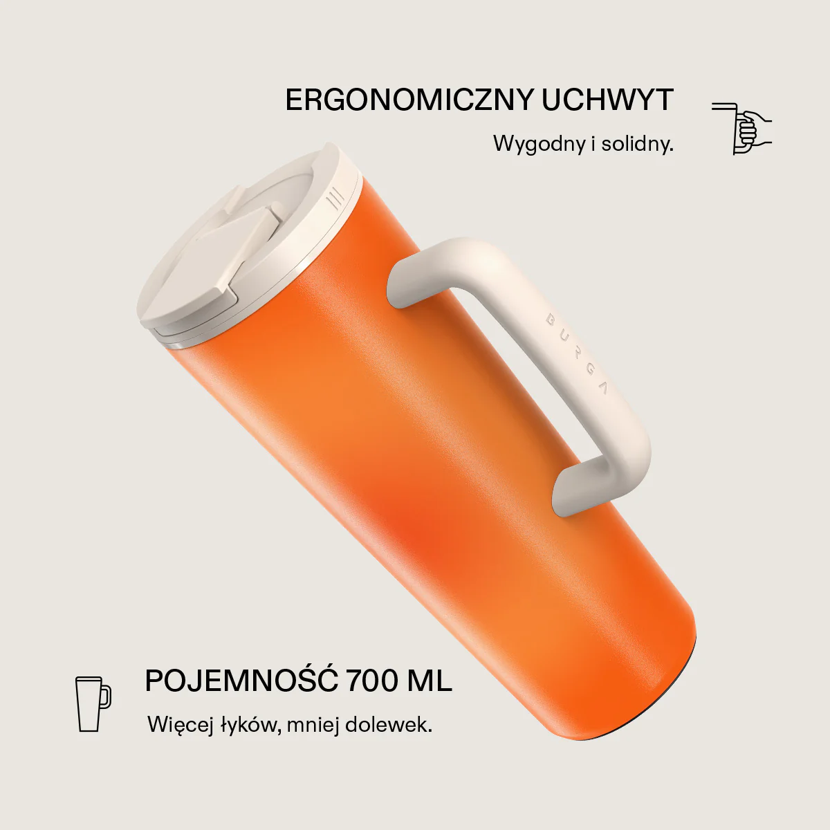 Flare - Kubek podróżny EasyGrip - Image 2