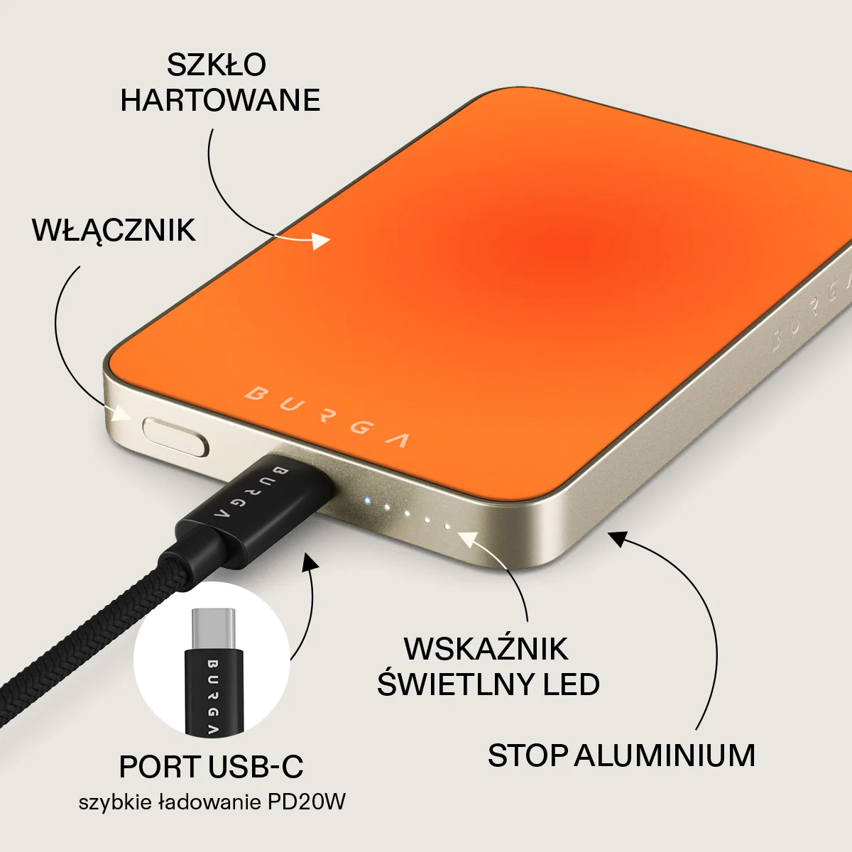 Flare - Magnetyczny power bank - Image 10